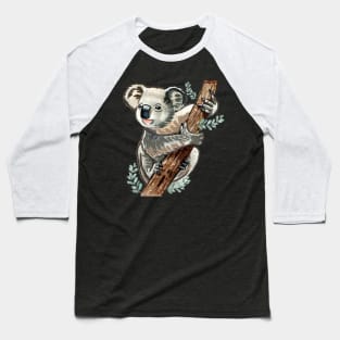 The Cuddlest Koala Bear Baseball T-Shirt